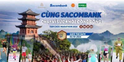 Cùng Sacombank chạy vì sức khỏe cộng đồng - Tam Chúc 2024